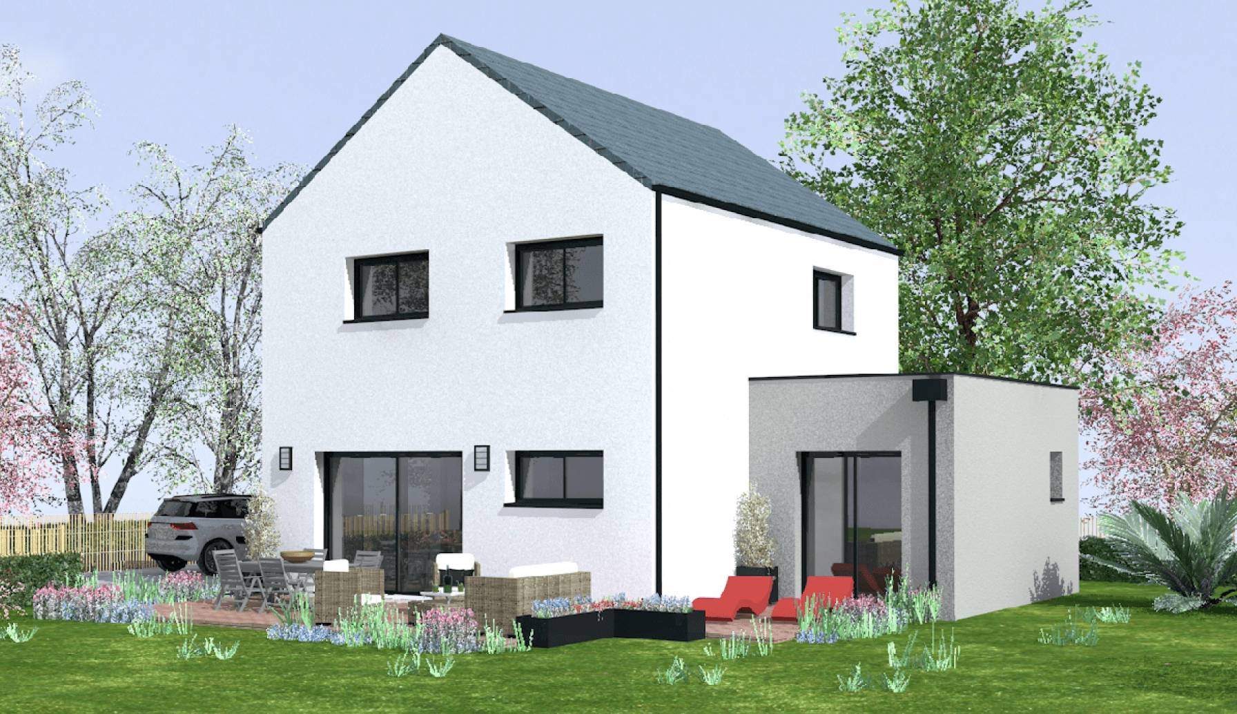 Terrain et Maison à construire – Vigneux-de-Bretagne